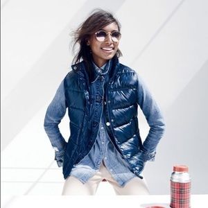 JCrew Shiny Down Puffer XXS